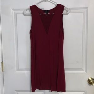 Maroon Dress